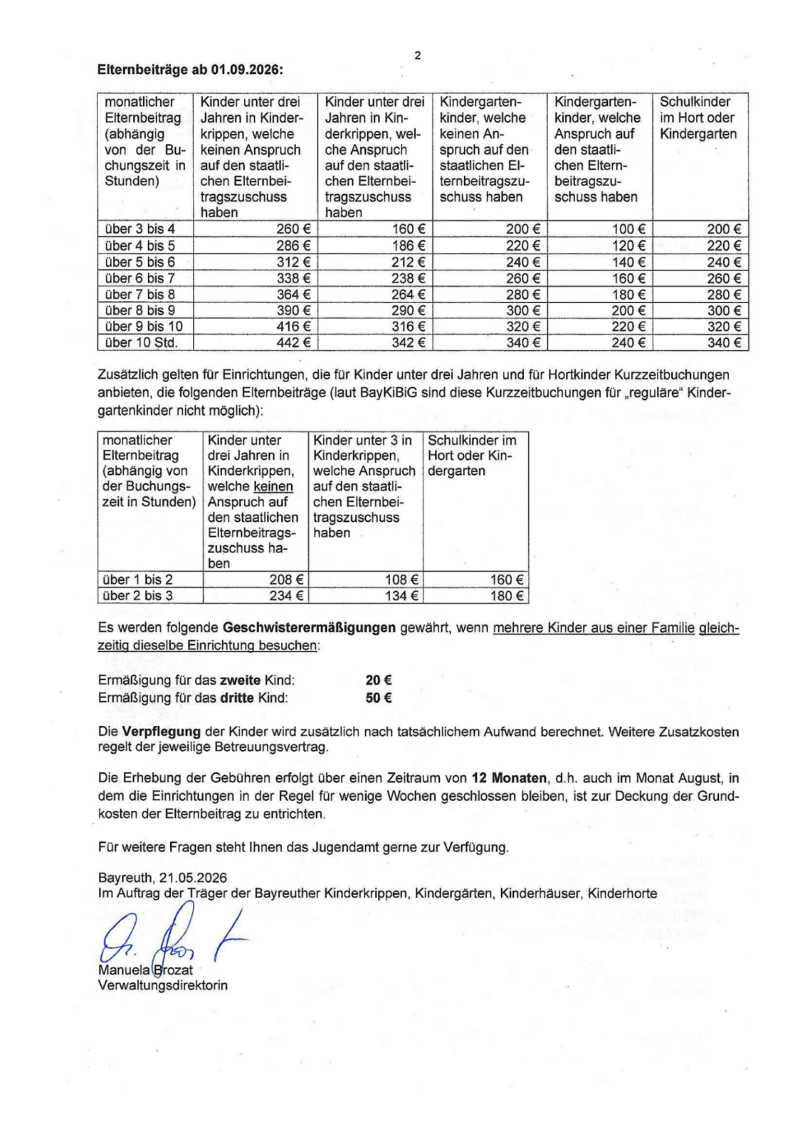 Öffnungszeiten & Kosten