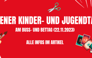 Jetzt Ihr Kind anmelden: Offener Kinder- und Jugendtag