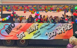 AWO-Truck beim Bayreuther Fasching dabei