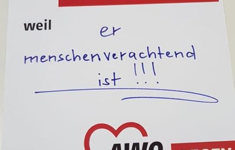 Wir zeigen Flagge: AWO gegen Rassismus