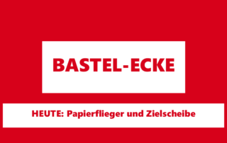AWO Bastel-Ecke: Papierflieger und Zielscheibe