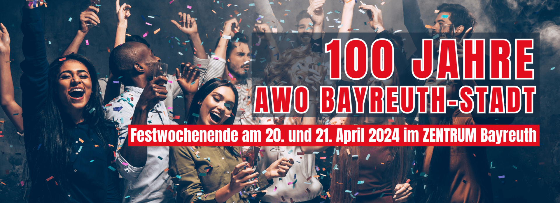 100 Jahre AWO Bayreuth: Großes Festwochenende vom 19. bis 21. April 2024