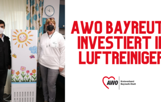 AWO Bayreuth-Stadt investiert in mobile Luftreinigungsgeräte
