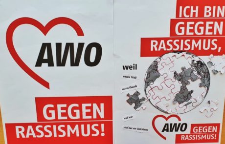 Wir zeigen Flagge: AWO gegen Rassismus