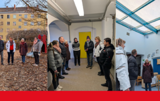 AWO vor Ort: Stadträte besichtigen Einrichtungen der Kinder- und Jugendhilfe mit dringendem Sanierungsbedarf