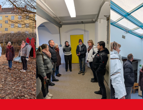 AWO vor Ort: Stadträte besichtigen Einrichtungen der Kinder- und Jugendhilfe mit dringendem Sanierungsbedarf